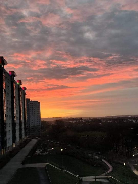 Photo competition Winner 2024 sunset over Moss Heights