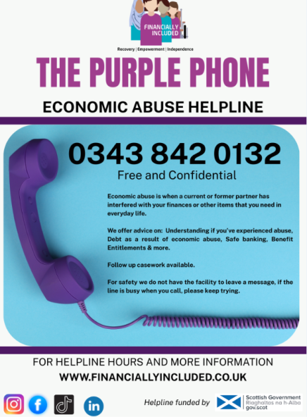 the purple phone - abuse